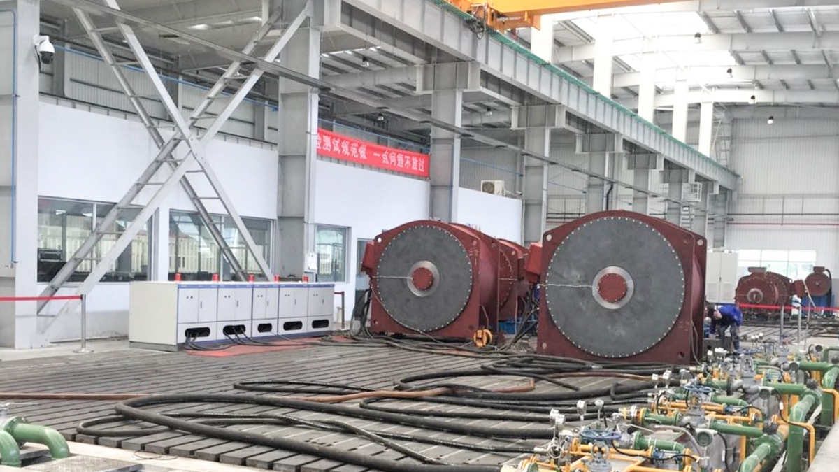 精基科技（嘉興）有限公司高壓永磁同步電動機、變頻器性能試驗室